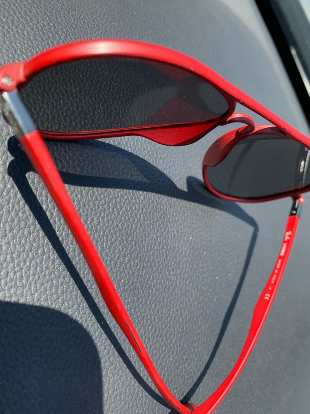 Aviators Sunglasses with Black Lenses - Picture 4 of 6